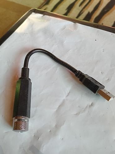 iş dəftəri: USB gooseneck mini LED işıq - USB-A qoşulma: istənilən noutbuk — 2