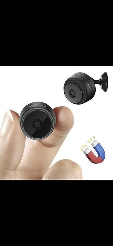 Mini maqnitli Wi‑Fi kamera - Ultra-kompakt ölçü: barmaq ucu boyda