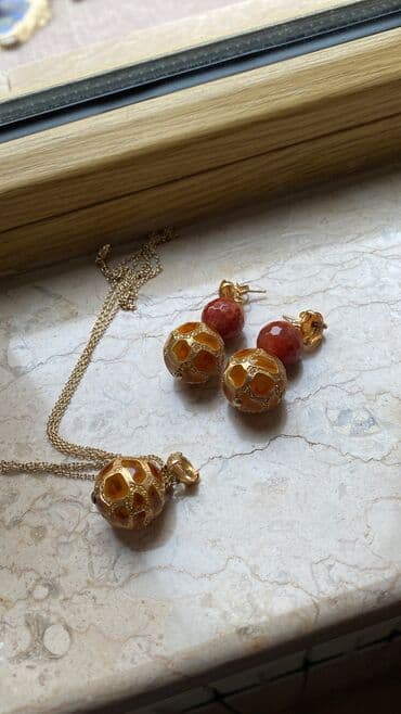 Комплект серебренный