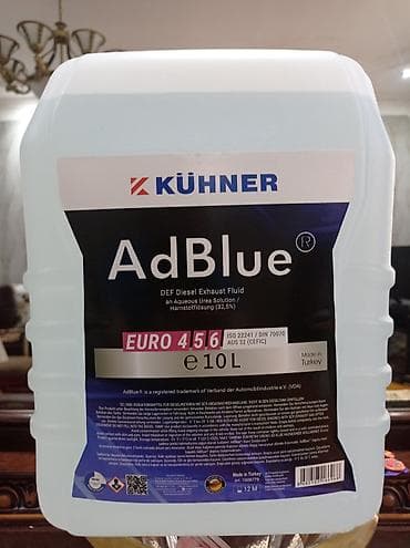Nəqliyyat: KÜHNER AdBlue – 10 litr DEF (Diesel Exhaust Fluid) - Tərkib: sulu — 1