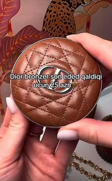 Məhsul: Dior makiyaj məhsulları 1) Dior bronzer - Dəriyə təbii günəş
