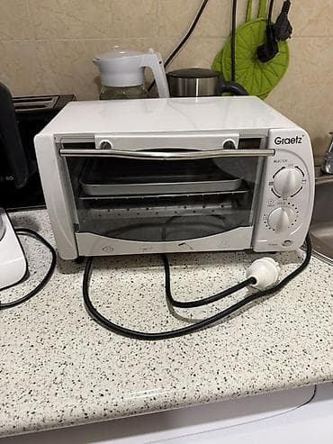 zimmer soba: Duxovka Graetz, Elektrik, rəng - Ağ, Ayrıca dayanan — 1