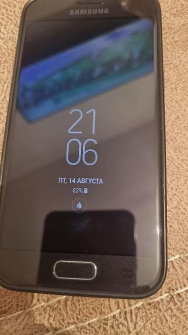 korpuslar: Samsung Galaxy A3 2017, 16 GB, rəng - Qara, Barmaq izi — 5