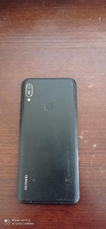 xiaomi redmi note 10 lite: Huawei Y6, 32 GB, rəng - Qara, Barmaq izi — 2