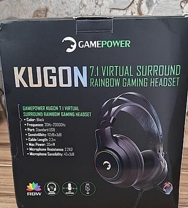 ses aparatı: Model: Kugon 7.1 Virtual Surround Rainbow: 7.1 Virtual Surround – — 1
