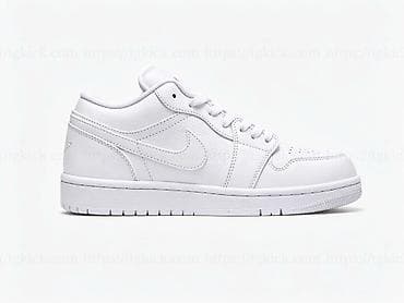 qaqa stili: Məhsul: Air Jordan 1 Low “Triple White” (tam ağ) Ciddi Alıcılar Yazıb — 5