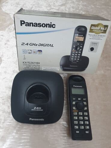 Stasionar telefon Panasonic, Simsiz, İşlənmiş, Ünvandan götürmə lalafo.az -da Stasionar telefon Panasonic, Simsiz, İşlənmiş, Ünvandan götürmə