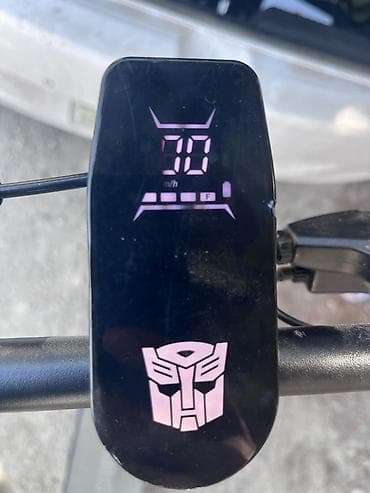 harley davidson: Elektrik skuter – “Transformers” dizaynlı, mavi-qara rəng — 4