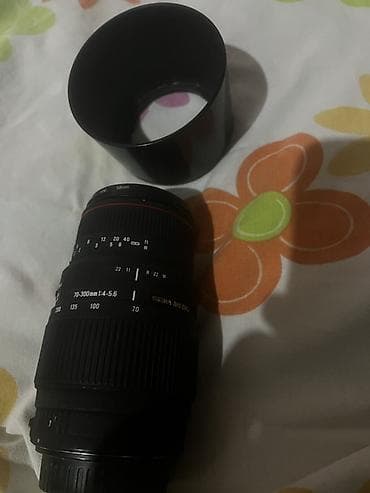 sigma 1835: Sigma APO DG 70-300mm f/4-5.6 telefoto zum obyektivi - Uyğunluq — 5