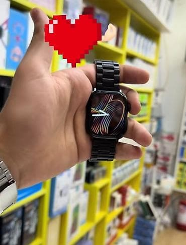 Yeni, Smart saat, Apple, Sensor ekran, rəng - Qara lalafo.az -da Yeni, Smart saat, Apple, Sensor ekran, rəng - Qara