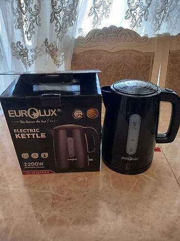 mini ats: Eurolux elektrik çaydan – EU-EK2845TP - Güc: 2200W (maksimal güc – — 2