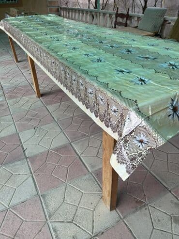 стол на колесиках: Гостиный стол, Нераскладной, Дерево, Прямоугольный стол — 4