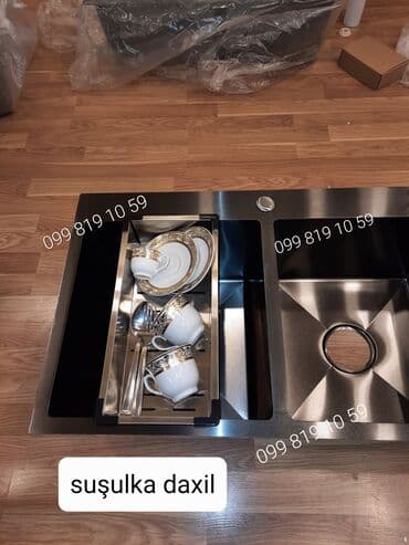 заказать москитную сетку на окно: Kaya brendi müasir model mətbəx çanaqları - Tək və iki bölməli — 3