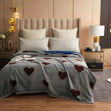 вязаный плед: Новый цвет - Серый Плед, Платная доставка — 3