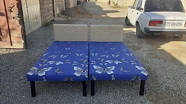 Çarpayı təzə Hazırı var Çatdırılma var 1 nəfərlik 60 manat 2 nəfərlik