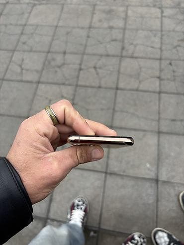 ayfon 6 x: IPhone 11 Pro, 64 GB, Qızılı, Qırıq, Barmaq izi — 2
