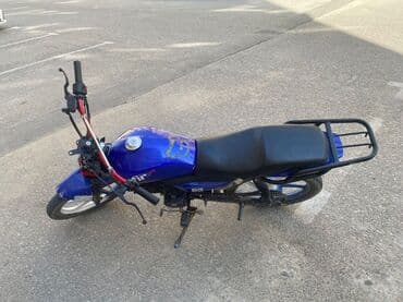 tufan s159: Tufan M50 moped/motosiklet - Rəng: mavi (gövdə və disklər mavi — 3