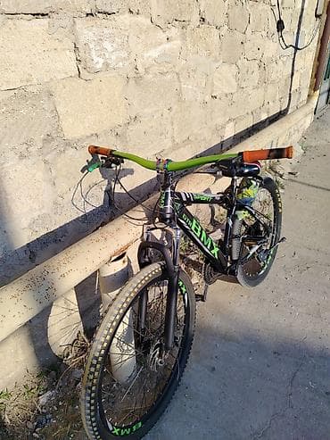 MTB tipli velosiped – BMX dizaynlı Velosipedde yaşıl rul, xamilyon