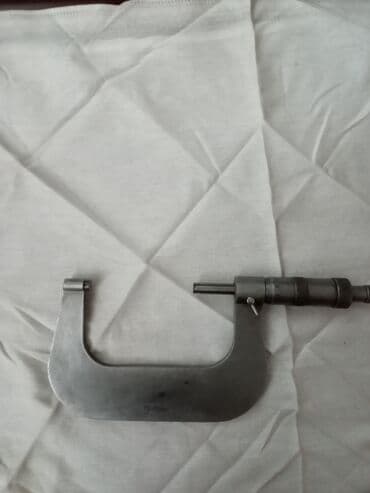 Пилы: Mexaniki mikrometr dəsti Tərkib: - 2 ədəd böyük çərçivəli mikrometr — 5