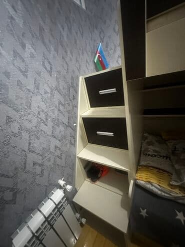 Ev üçün mebel: Oğlan və qız üçün, İşlənmiş, Çarpayı, Matras ilə, Siyirməli — 3