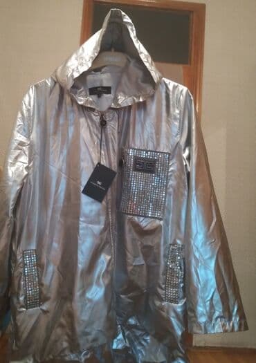 qadin ucun jaketler: Dəri kurtka, 3XL — 1