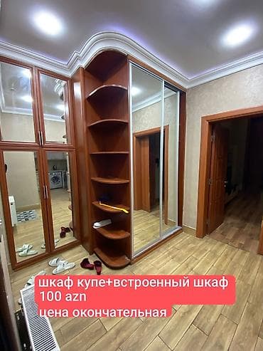 встроенный шкаф: Şkaf kupe + quraşdırılmış şkaf dəsti - Dəhliz üçün kupe şkaf — 1