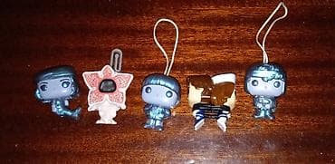 Əskinaslar: Stranger Things mövzusunda miniatür fiqurlar seti - 5 ədəd kiçik — 1