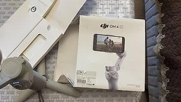 DJI OM 4 SE – smartfon stabilizatoru - 3 oxlu mexaniki stabilizasiya