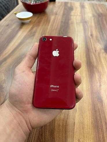 ipone 8 pilus: IPhone 8, 64 GB, Qırmızı, Sənədlərlə — 2