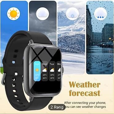 iphone telefon saat: Ağıllı Saat – 1.83" ekranlı, çoxfunksiyalı - 1.83 düym toxunma — 3