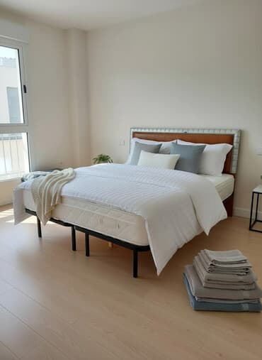 yataq taxtı: Yeni, İkinəfərlik çarpayı, Bazasız, Matras ilə, Siyirməsiz, Azərbaycan — 2