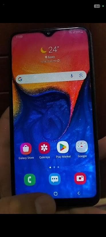 samsung 2011: Samsung Galaxy A10, 32 GB, rəng - Qara, Qırıq — 4