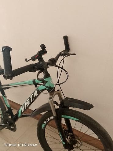 mini velosiped: Boş dal teker partayib VISTA dağ velosipedi - Rəng: qara-turkuaz — 3