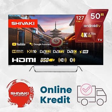 samsung 82 ekran: Yeni Televizor Shivaki LED ekran 43" 4K (3840x2160), Ödənişli çatdırılma, Ünvandan götürmə — 1