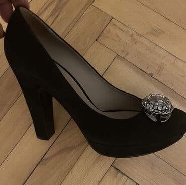 женская обувь больших размеров бишкек: Туфли, Размер: 38, цвет - Черный, Новый — 3