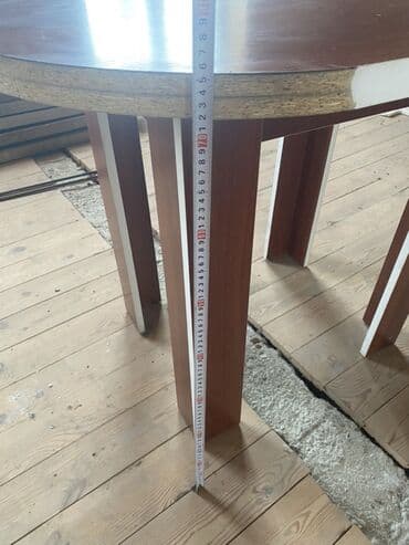 Quruducular: Qonaq masası, Açılmayan, Taxta, Oval masa — 2