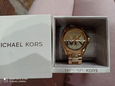 almaniyada saat neçədir: Yeni, Qol saatı, Michael Kors, rəng - Qızılı — 1