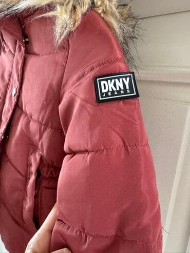 детская зимняя парка: Uşaq qış geyimləri – 2 ədəd qalın kürklü parkalar 1) DKNY Jeans 4 yas — 2