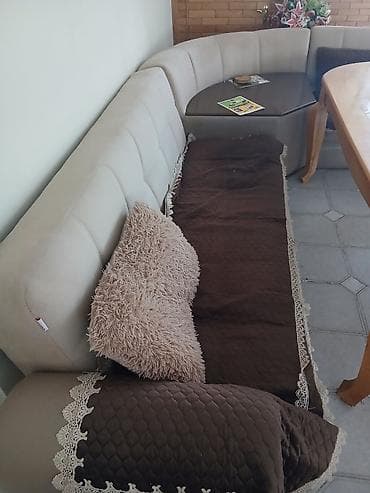 Künc divan, İşlənmiş, Açılan, Bazalı, Parça, Ünvana pulsuz çatdırılma