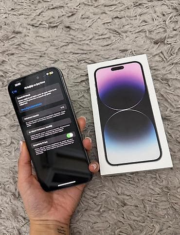 kompi: IPhone 14 Pro, 128 GB, Deep Purple, Face ID — 2