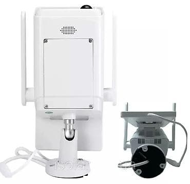 wifi kamera: Açıq havada video nəzarət üçün təkrar doldurulan avtonom kamera Günəş — 5