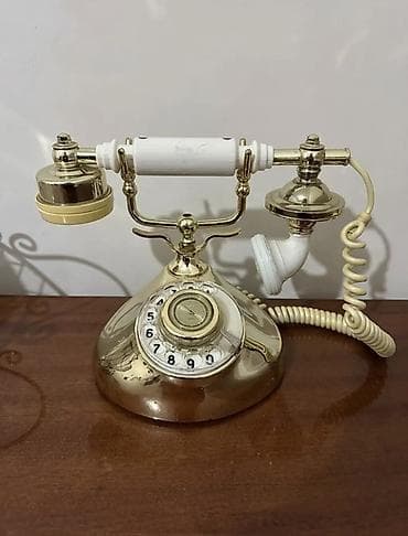 sərt disk: Retro diskli masa telefonu – dekorativ klassik model - Korpus — 1