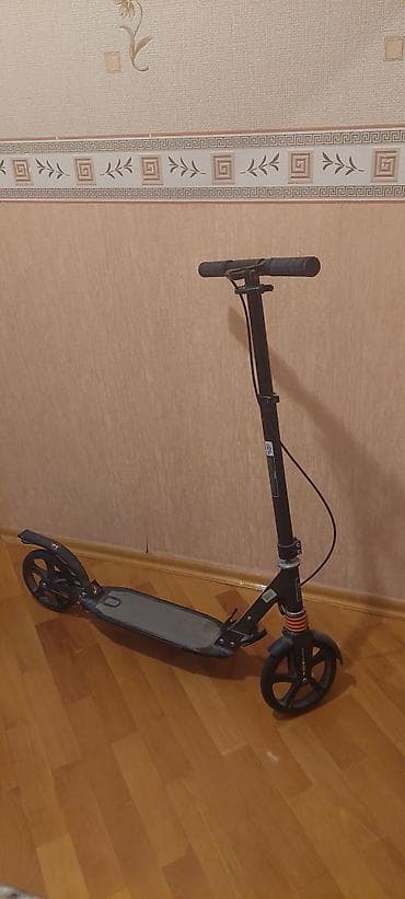 Самокаты: Böyuk təkərli şəhər skateri - Mexaniki (elektriksiz) skuter, qatlana — 1