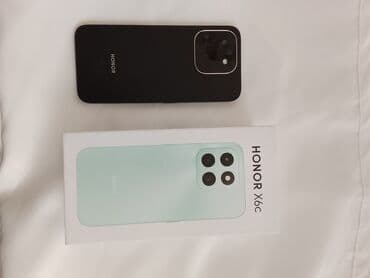 honor 7 x qiymeti: Honor X6c, 128 GB, rəng - Qara, Sensor, Barmaq izi, Simsiz şarj — 1