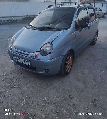 Аксессуары и тюнинг: Daewoo Matiz hatchback - Rəng: açıq boz - Kuzov: 5 qapı, arxa şüşədə — 3