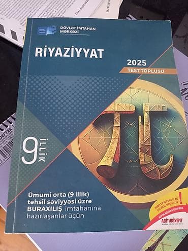 Məhsul: Riyaziyyat – 2025 Test Toplusu (9 illik) • — 1
