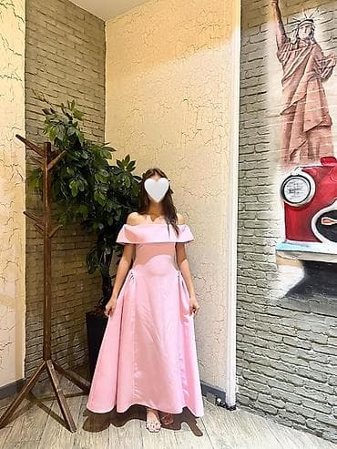 hamam papagi: Açıq çiyinli maxi don – zərif və qadınsı siluet S razmerdir 1 defe — 2