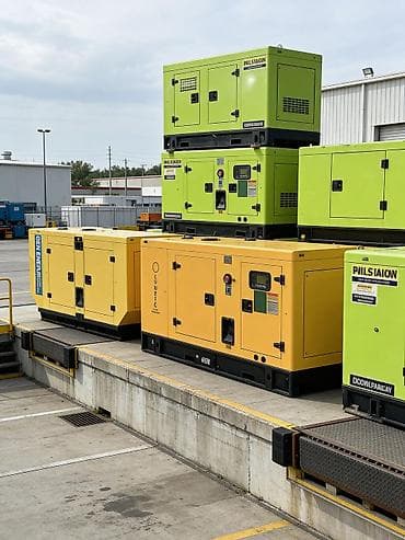 yaşil: Dizel generatorlar – sənaye və kommersiya obyektləri üçün səssiz — 1