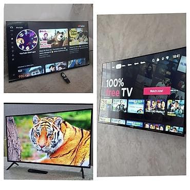 Televizorlar 109 dioqanaldlr, smart işlək vəziyyətdə bir ədədi 280 — 1