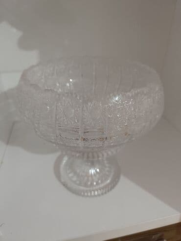 Tom xrustal meyvə qabi